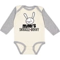 thumbnail image 3 of Inktastic Mimi Easter Bunny Boys or Girls Long Sleeve Baby Bodysuit, 3 of 5