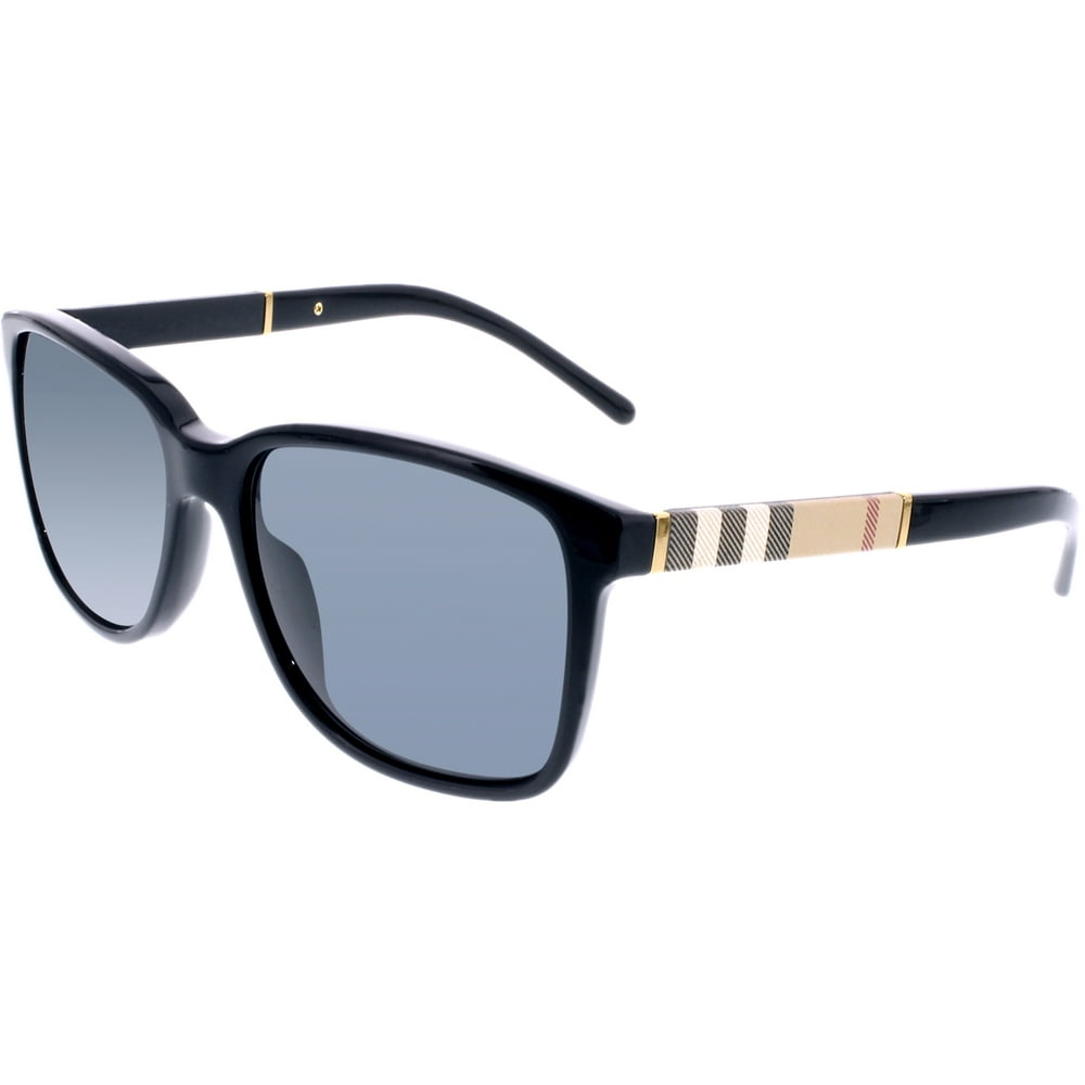 Burberry Men's BE418130018758 Black Square Sunglasses