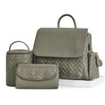 thumbnail image 1 of Hannah & Sophia Traveler Diaper Bag Set, Forest Green, 1 of 11