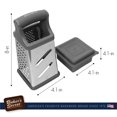 thumbnail image 3 of Stainless Steel Box Grater with Container, 3 of 7
