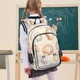 thumbnail image 7 of FORMRS School Backpack 17" Student Travel Bag with Laptop Compartment, Beige Seashell, 7 of 7