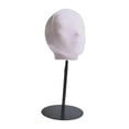 thumbnail image 3 of HILABEE Mannequin Head Model Hat Rack Display Head for Glasses Shopping Mall black base, 3 of 9
