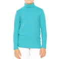 thumbnail image 1 of Girl's Oh So Soft Long Sleeve Turtleneck | Poly Spandex|2T-16, 1 of 6