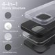 thumbnail image 3 of Funda JeTech Silicone para iPhone 14 de 6.1 pulgadas, color negro, 3 of 6