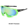 thumbnail image 1 of Gafas deportivas polarizadas para hombre y mujer, lentes para bicicleta de montaña y carretera, UV400 qiuyongming unisex, 1 of 2