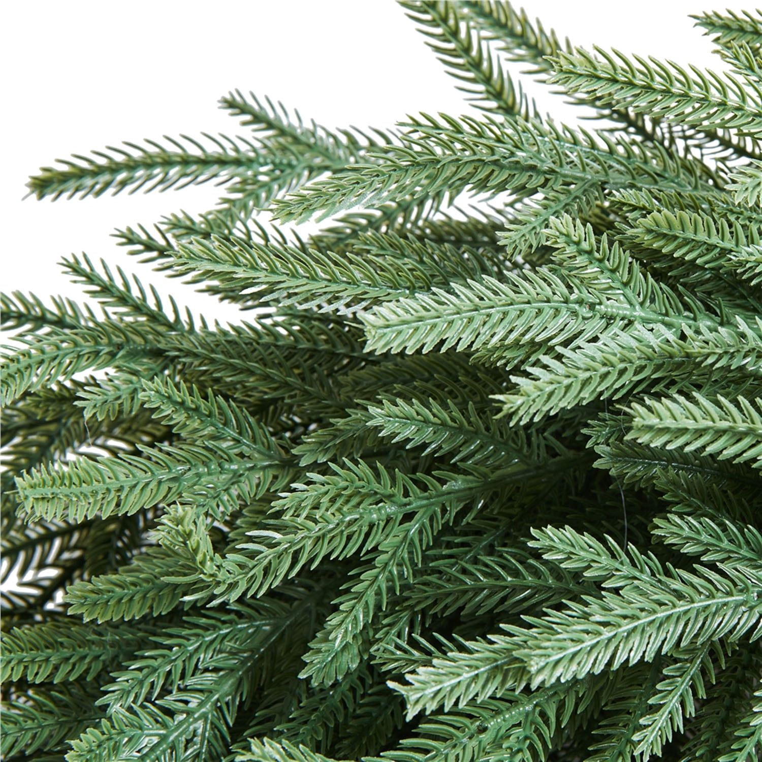 Alden Design 26 inch Artificial Christmas Pine Wreath with Natural Vine Base, Green