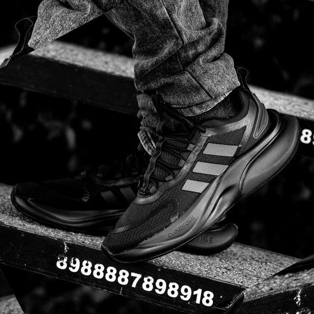 Tenis Adidas Alphabounce HP6142 Hombre negro 25.5 Adidas Alphabounce