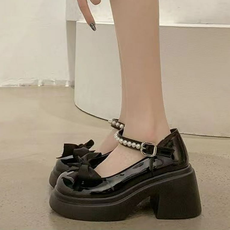 Platform shoes cute sale