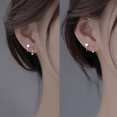 thumbnail image 2 of Pendientes con hebilla de tornillo Love, pendientes de primavera creativos únicos, pendientes de estrella Mori frescos y dulces, buen material, estilo versátil, 2 of 6