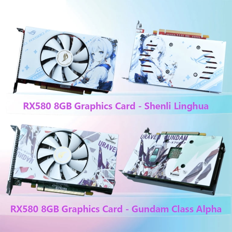 OzileYan Radeon RX580 8G ITX Graphics Card, GDDR5 Gaming GPU, HDMI 