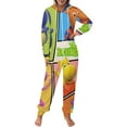 thumbnail image 2 of The Anime Backyardigans Unisex Onesie Pajamas Zipper Jumpsuit Hooded One Piece Sleepwear for Family Mens Womens, 2 of 8