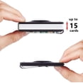 thumbnail image 3 of FrostHike Minimalist Wallet For AirTag, Slim Front Pocket Credit Card Holder RFID Blocking Metal Wallets for Men with Money Clip, 3 of 5