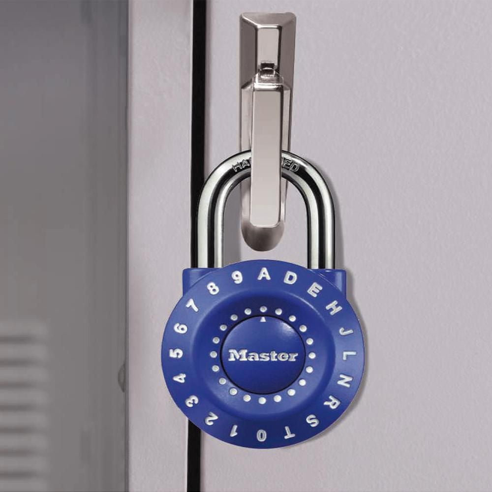 Master Lock Cerradura De Combinación 1590D Colores Surtidos