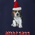 thumbnail image 3 of CafePress - Beagle Christmas - Mens Hooded Shirt, 3 of 3