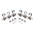 thumbnail image 4 of Raindrops Silver Guitar Tuning Pegs for Classical Guitar Durable Metal Replacement Machine Heads, 4 of 8