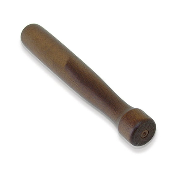 Co-Rect Wood Cocktail Bar Muddler, 8", Brown