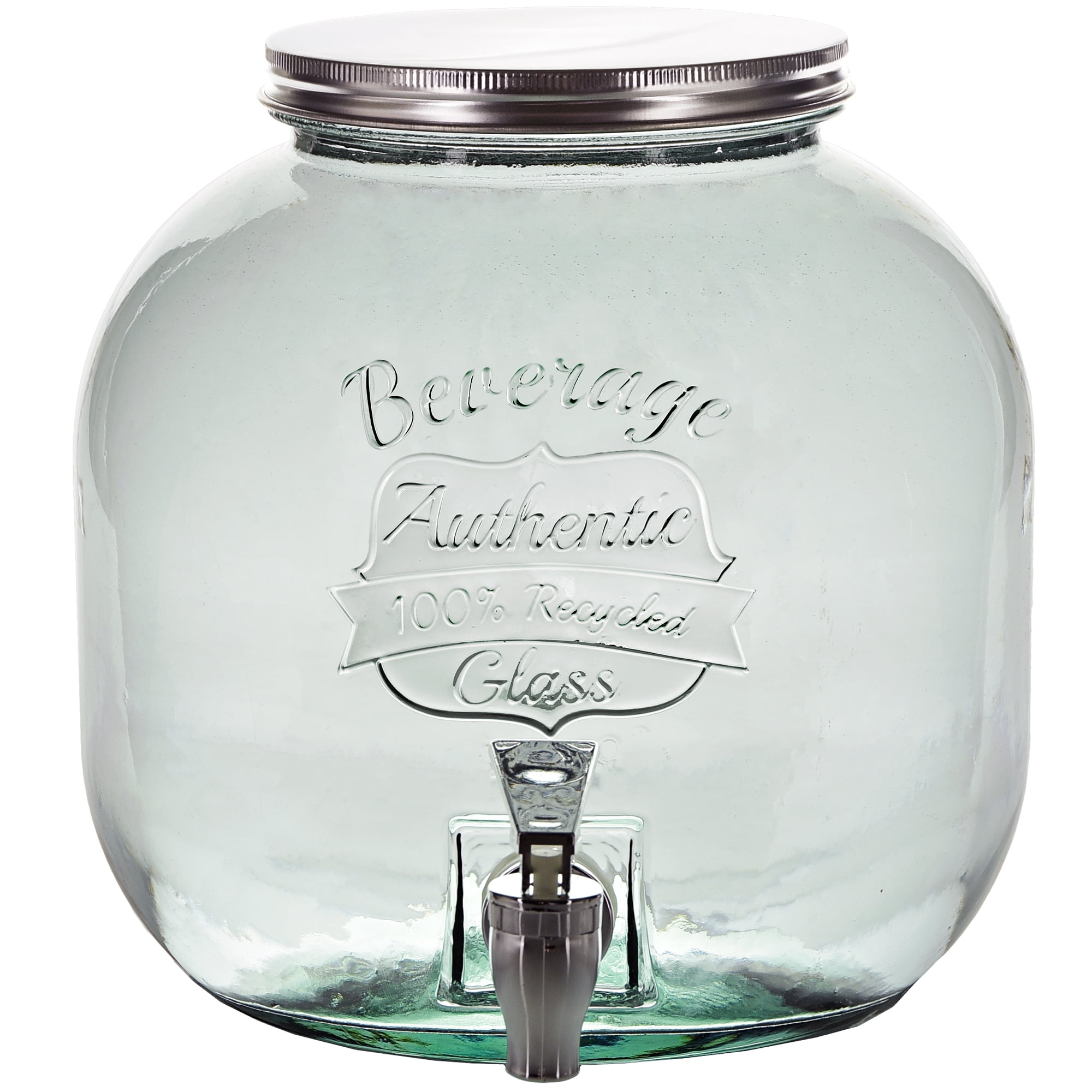 Couronne Co Authentic Glass Jar With Spigot Walmart Com Walmart Com