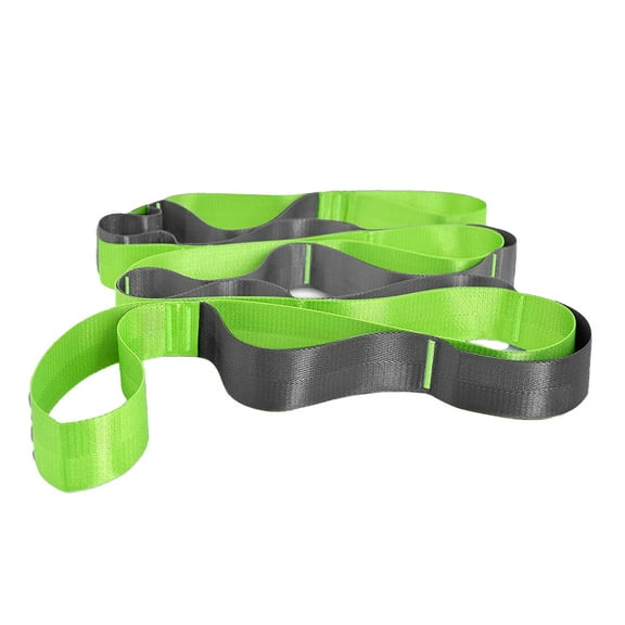 Enhance Flexibility & Recovery for Athletes & Physiotherapy Sports Stretching Strap with loops
