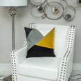 thumbnail image 6 of Parkland Collection Contix Contemporary Multicolor Pillow Cover With Down Insert, 6 of 6