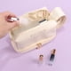 thumbnail image 3 of Bolsa de maquillaje, bolsa de cosméticos, bolsa de maquillaje grande para mujeres Bolsa de cosméticos para mujeres Bolsa de cosméticos de gran capacidad Ins Advanced Sense Bolsa de limpieza y almacena, 3 of 4