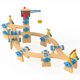 thumbnail image 2 of Set de Construcción y Juego de Vías de Tren de Madera Orbrium - 115 piezas, 2 of 6
