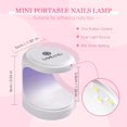 thumbnail image 6 of Saviland Nail Tip and Glue Gel Kit with Gel Nail Polish - Acrylic Gel x Nail Kit with 240Pcs Long Coffin Nail Tip, Nail Glue Gel,Base & Top Coat and Mini Nail Lamp, 6 of 9