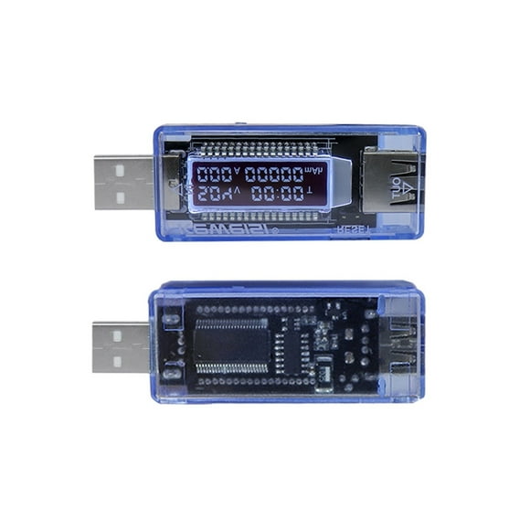 Voltage Meters Current Voltage Capacity Battery Tester USB Volt Current Voltage Doctor Charger Capacity Tester Meter Power Bank ,Wide Application