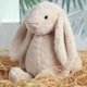 thumbnail image 1 of Juguetes de peluche de conejito de Pascua de 9,8 pulgadas, color verde salvia, peludos y holgados, animales de peluche de conejito de color sólido, peluches de eucalipto difusos para decoración,Beige, 1 of 8