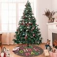 thumbnail image 7 of Sikiie Ho Ho Ho Merry Christmas 30-48 inches {designName} Print Christmas Tree Skirt Snowman Xmas Tree Skirt with Edge Christmas Decorations for Holiday Party-48", 7 of 7