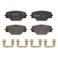 thumbnail image 3 of Brembo P44032; Brake Pad; Low-Metallic; Set Of 4; With Mounting Hardware, 3 of 3
