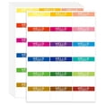 thumbnail image 1 of HLONK 180PCS 18 Color Hello Name Stickers Colorful Name Badge for Daycare, 1 of 11