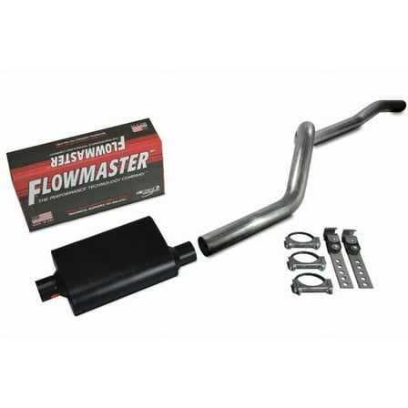 84 - 01 Jeep Cherokee 4.0 Mandrel Bent Exhaust w/ Flowmaster Super 44 Muffler