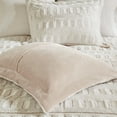 thumbnail image 6 of Home Essence Margot Back Print Long Fur Comforter Mini Set, Full/Queen, Blush, 6 of 7