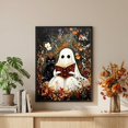 thumbnail image 4 of Ghost Diamond Art Painting Kit, Ghost Reader 5D Diamond Painting Dots Art Kit for Adults Beginner, DIY Full Round Gem Crystal Art Paint by Diamond, 11.8" x 15.7" Home Wall Decor, 4 of 8