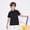 Black, variant on FSYBOA Boys Polo Shirts, Shorts Sleeves 2 Piece Breathable Collared Kids Summer Tops Black Size 8T