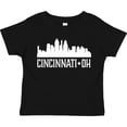 thumbnail image 3 of Inktastic Cincinnati Ohio Skyline City Silhouette Boys or Girls Toddler T-Shirt, 3 of 5