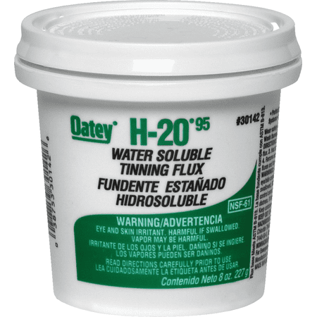 Oatey H-2095 Water Soluble Tinning Flux - Pack of 2 — Residential Use, Standard Application