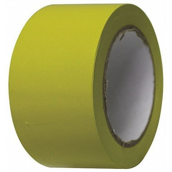 Condor Floor Tape,Yellow,2 inx108 ft,Roll 6FXW0