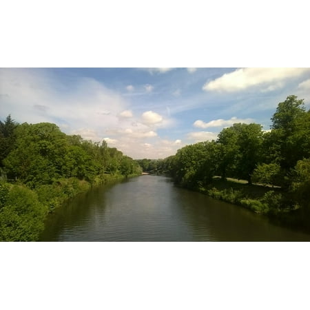 - LAMINATED POSTER Wales Cardiff Water River Uk Welsh Poster Print 24 x 36