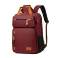 thumbnail image 1 of Zootealy Sac à Dos de Voyage Polyvalent avec Capacité Extensible et Design Ergonomique - Rouge, Sac pour Ordinateur Portable Durable et Résistant à l'Eau pour Hommes, Sac à Dos d'Affaires avec Plusieurs Compartiments et Sangle de Bagage, 1 of 7