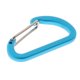 thumbnail image 5 of Mosquetones de aluminio con aspecto D, llavero con clip de cadena y hebilla, paquete a Azul claro esmerilado, 5 of 6