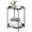 Dark Green, variant on 2-Tier End Table, Outdoor Side Table Metal Round Side Table with Removable Tray, Small Folding Accent Table, Anti-Rust Nightstand for Bedroom Balcony Patio Living Room (Gold)