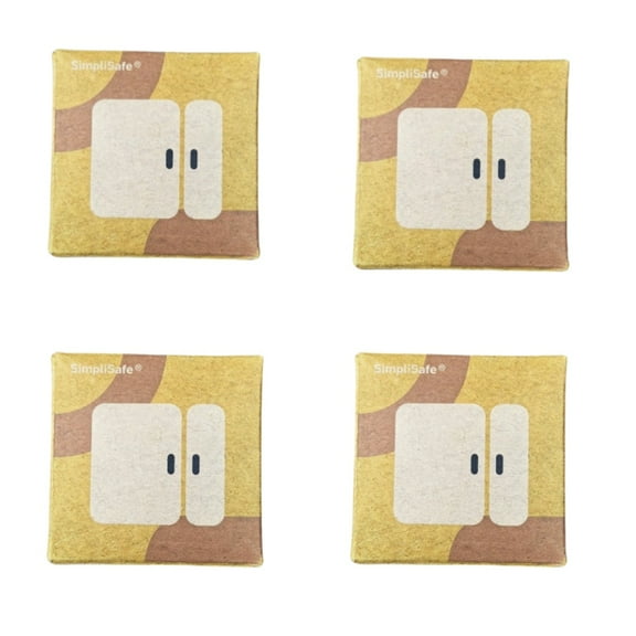 SimpliSafe 4 Pack Entry Sensor ES3 Door Window Protection Magnetic Home Security System