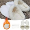 thumbnail image 2 of Xiangxiang Warm Insoles With 2 Pairs Of Woolen Leather Shoe Pads and 2 Pairs Of Shoelace Covers Suitable for Various Sizes Detachable and Washable Padding Suitable for Cardio Training Indoor Skiing Ex, 2 of 8