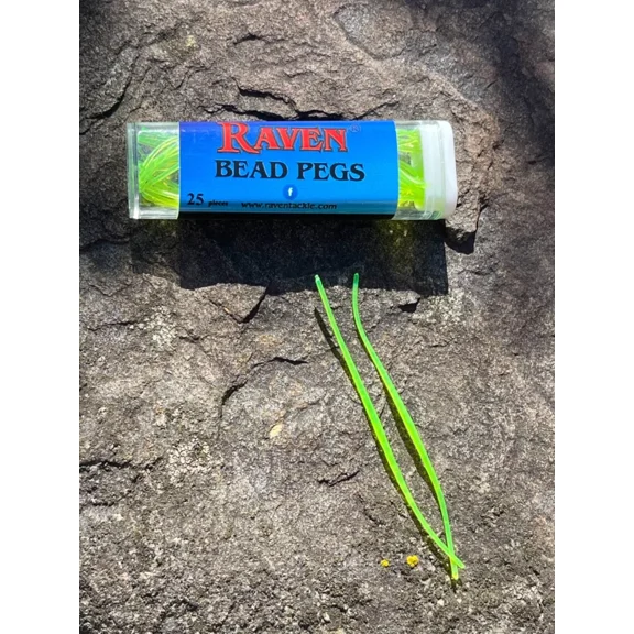 Raven Fishing Pegs Pack of 25 Color: CHARTREUSE
