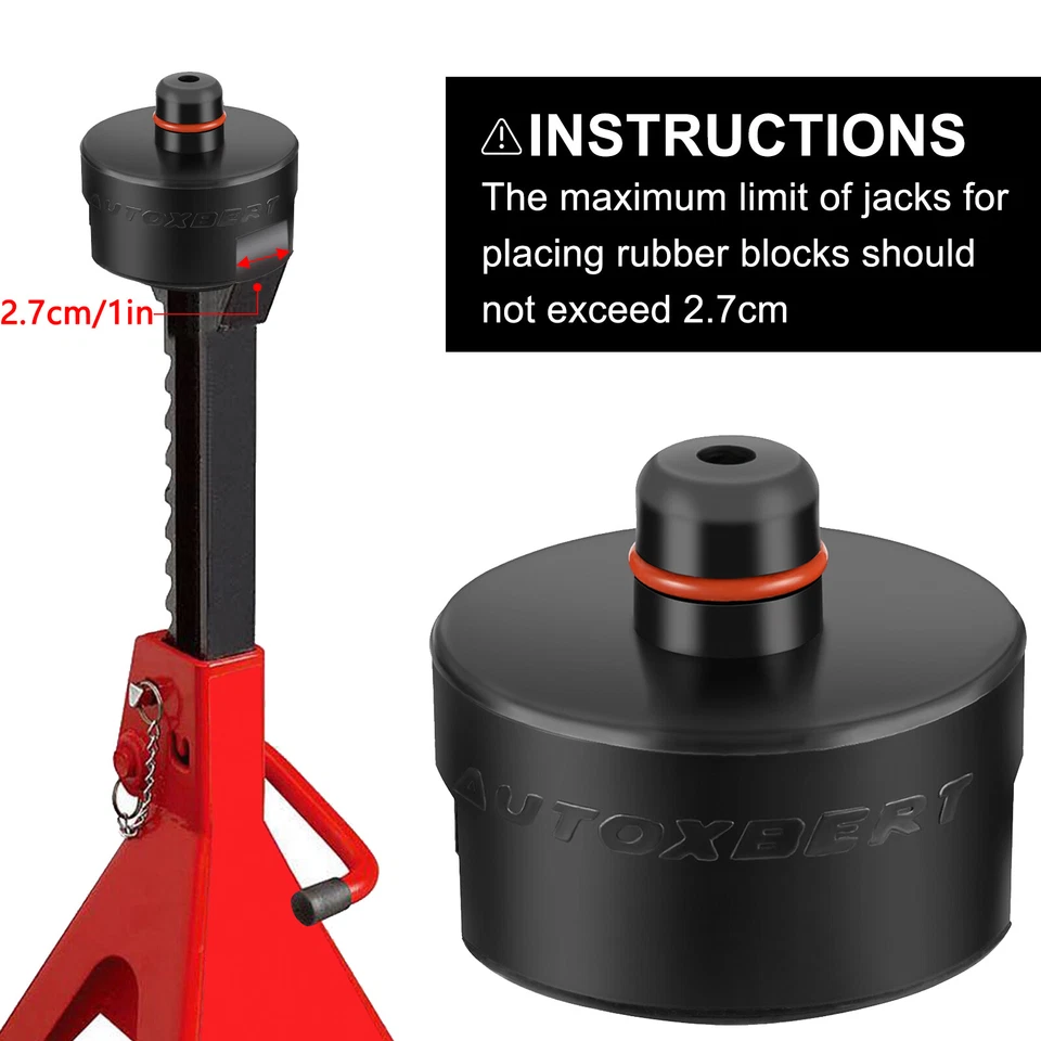 CRESTIN- Rubber Lifting Jack Pad Adapter Jack Stands For Tesla Model 3 Y S X Accessories?