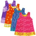 thumbnail image 2 of Ghana Batik Girls' Reversible Dress, 2 of 3