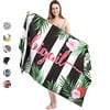 Beach Towel, Microfiber Beach Towels Oversized for Adults, 75" x 35", Quick Dry, Sand Free, Absorbent, Compact, Beach Blanket, Lightweight Towel for The Swimming, Sports, Beach