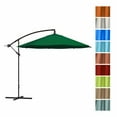 thumbnail image 3 of Pure Garden 50-LG1038 Cantilever Hanging Outdoor Shade Patio Umbrella, Hunter Green - 9 ft., 3 of 5