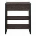 thumbnail image 6 of Home Square Small Wood End Table with Drawer in Charcoal Gray - Set of 2, 6 of 11